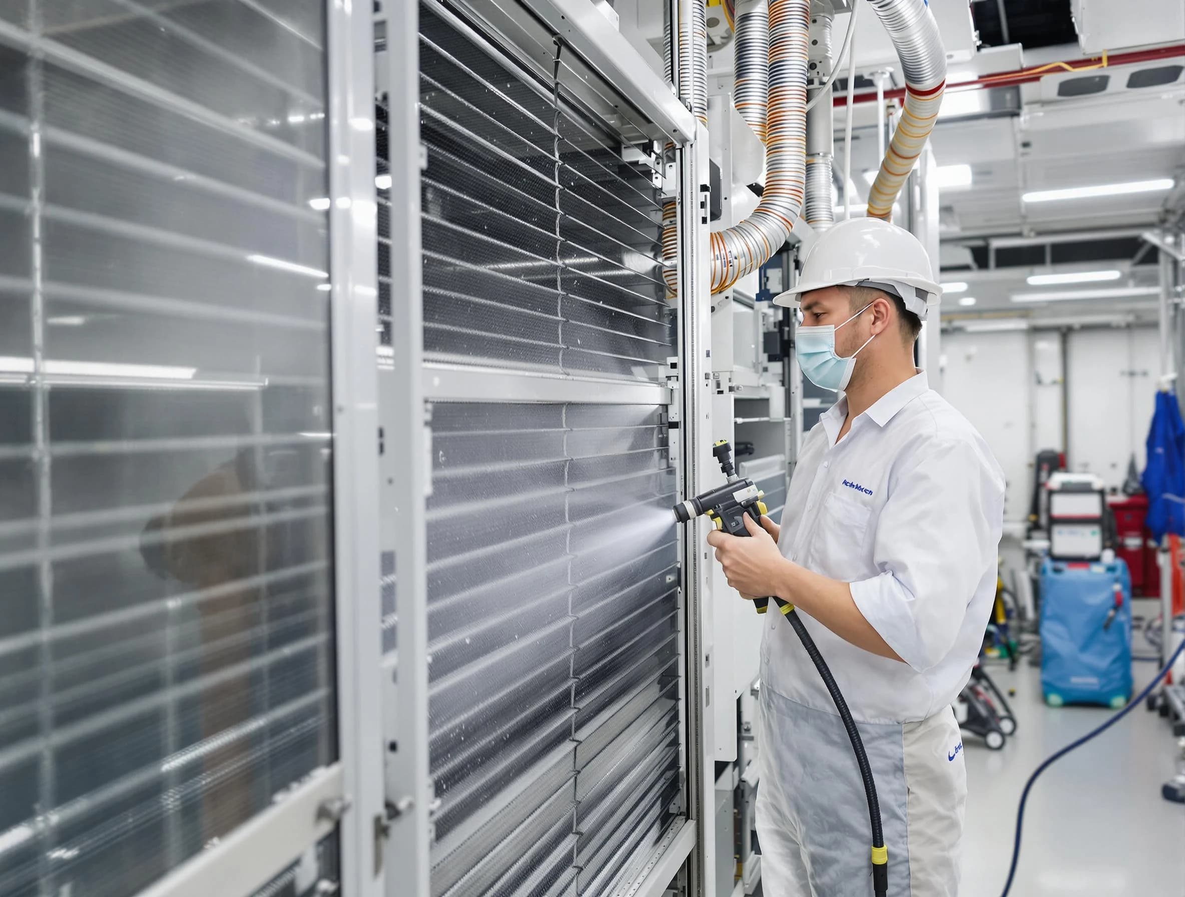 Professional AC coil cleaning by Cherry Creek Air Duct Cleaning in Cherry Creek