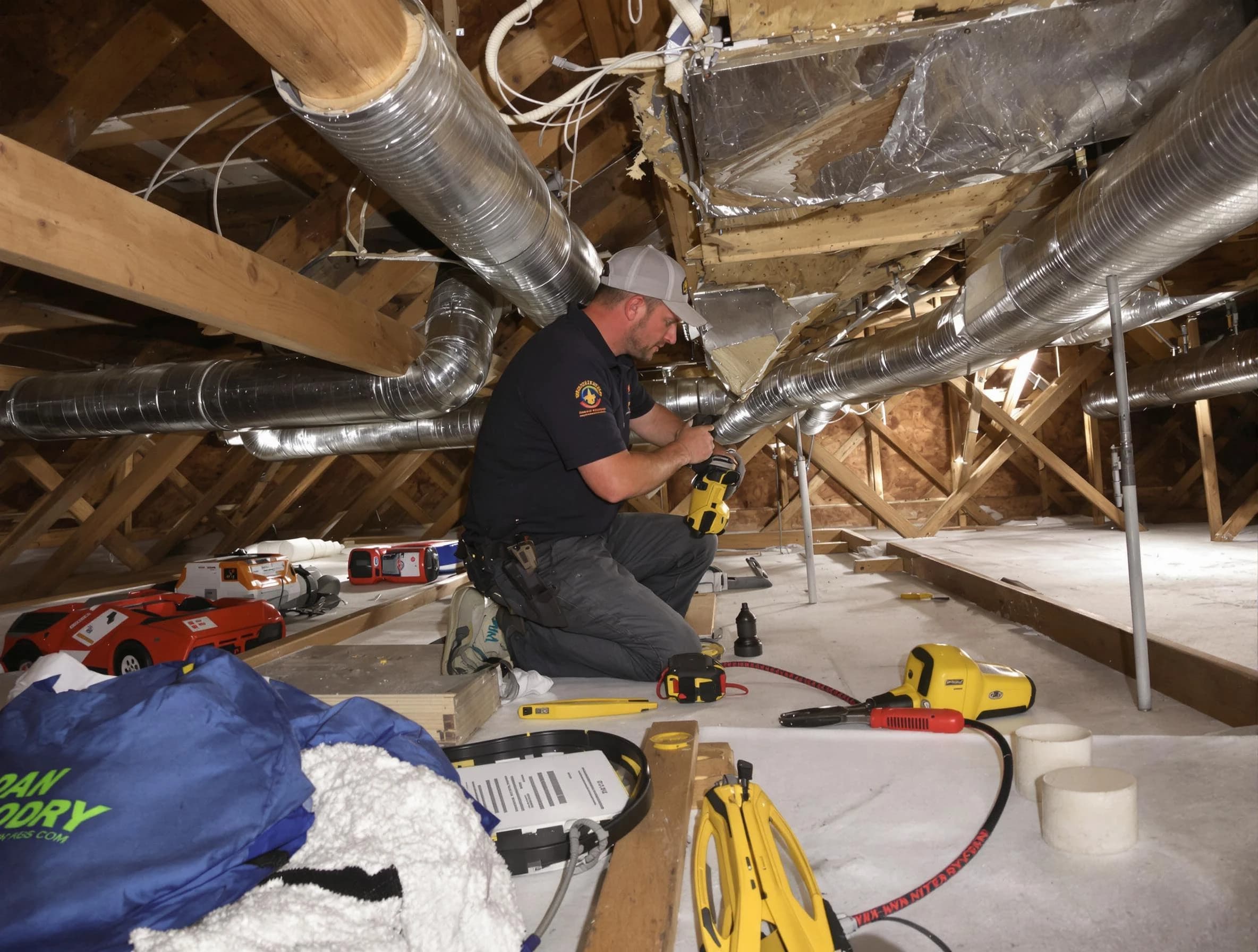 Professional air duct repair by Cherry Creek Air Duct Cleaning in Cherry Creek