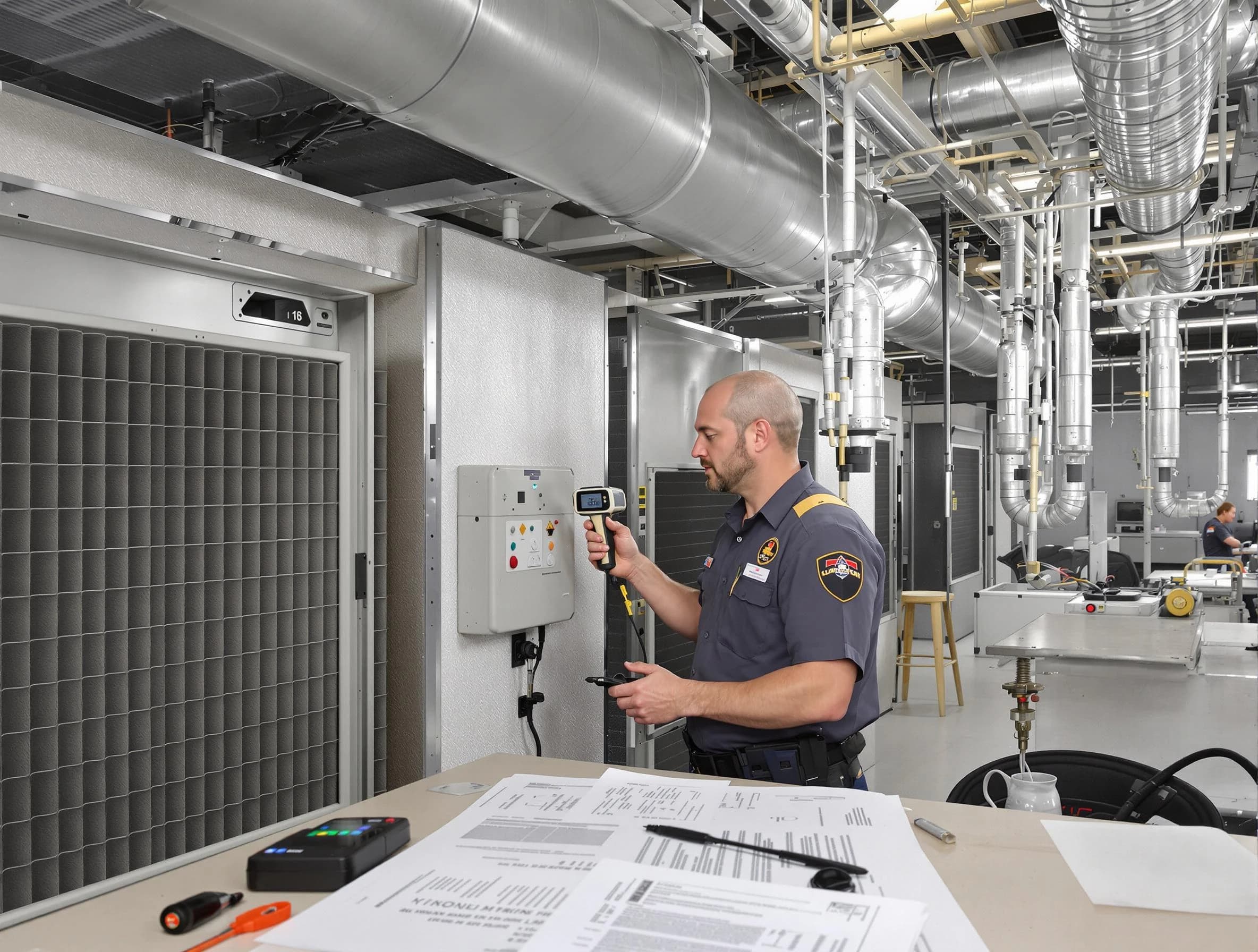 Professional filter system inspection by Cherry Creek Air Duct Cleaning in Cherry Creek