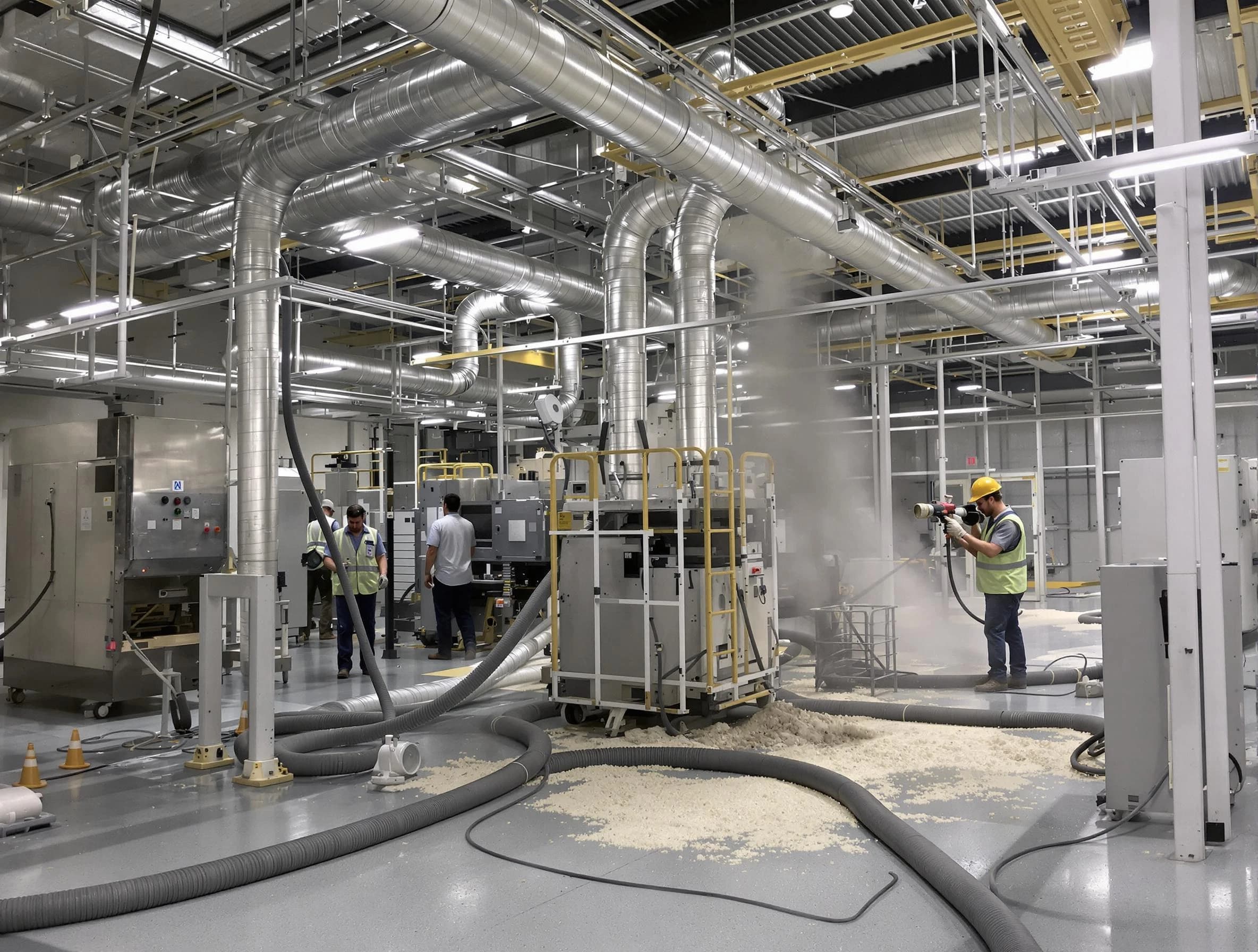 Heavy-duty industrial duct cleaning by Cherry Creek Air Duct Cleaning in Cherry Creek