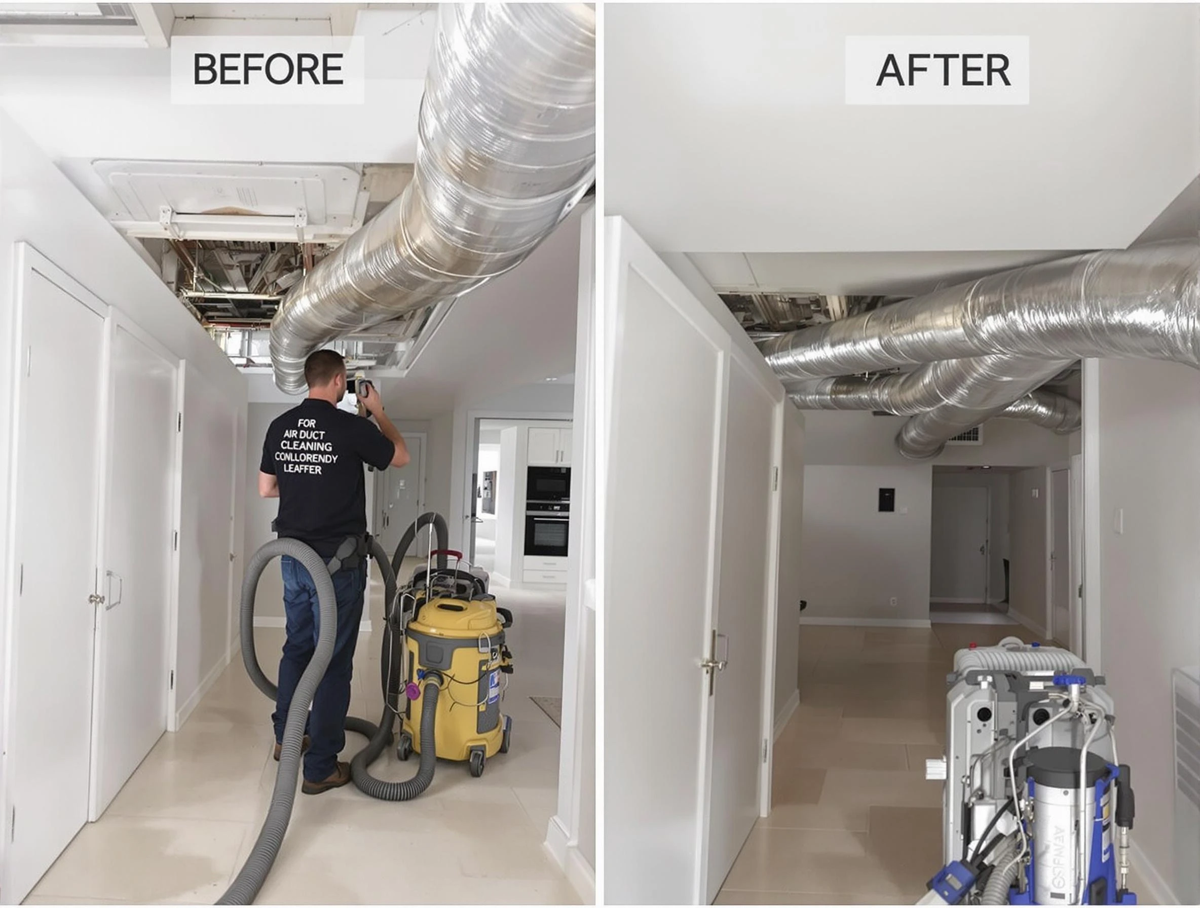 Cherry Creek Air Duct Cleaning professional performing thorough air duct cleaning in Cherry Creek
