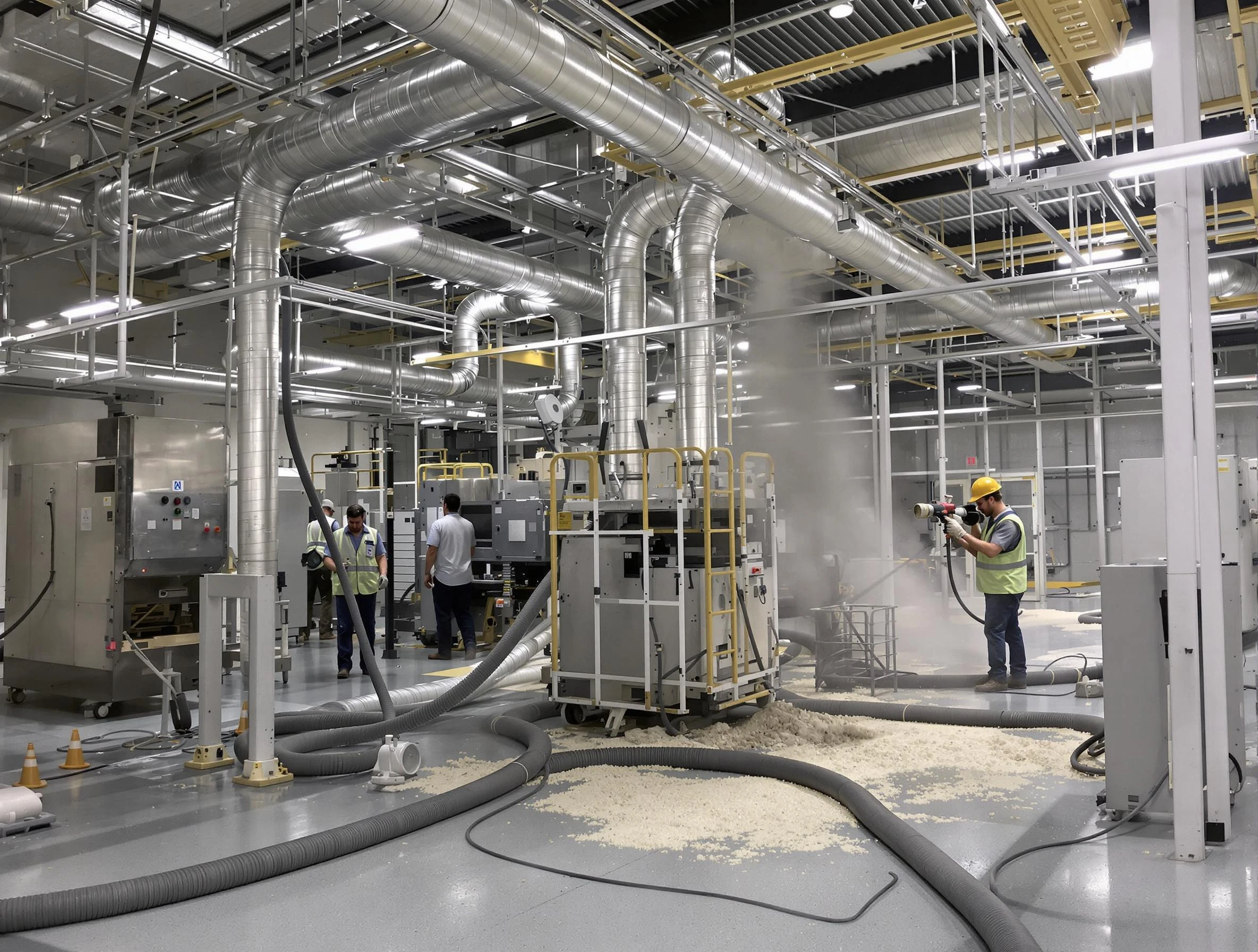 Heavy-duty industrial duct cleaning by Cherry Creek Air Duct Cleaning in Cherry Creek