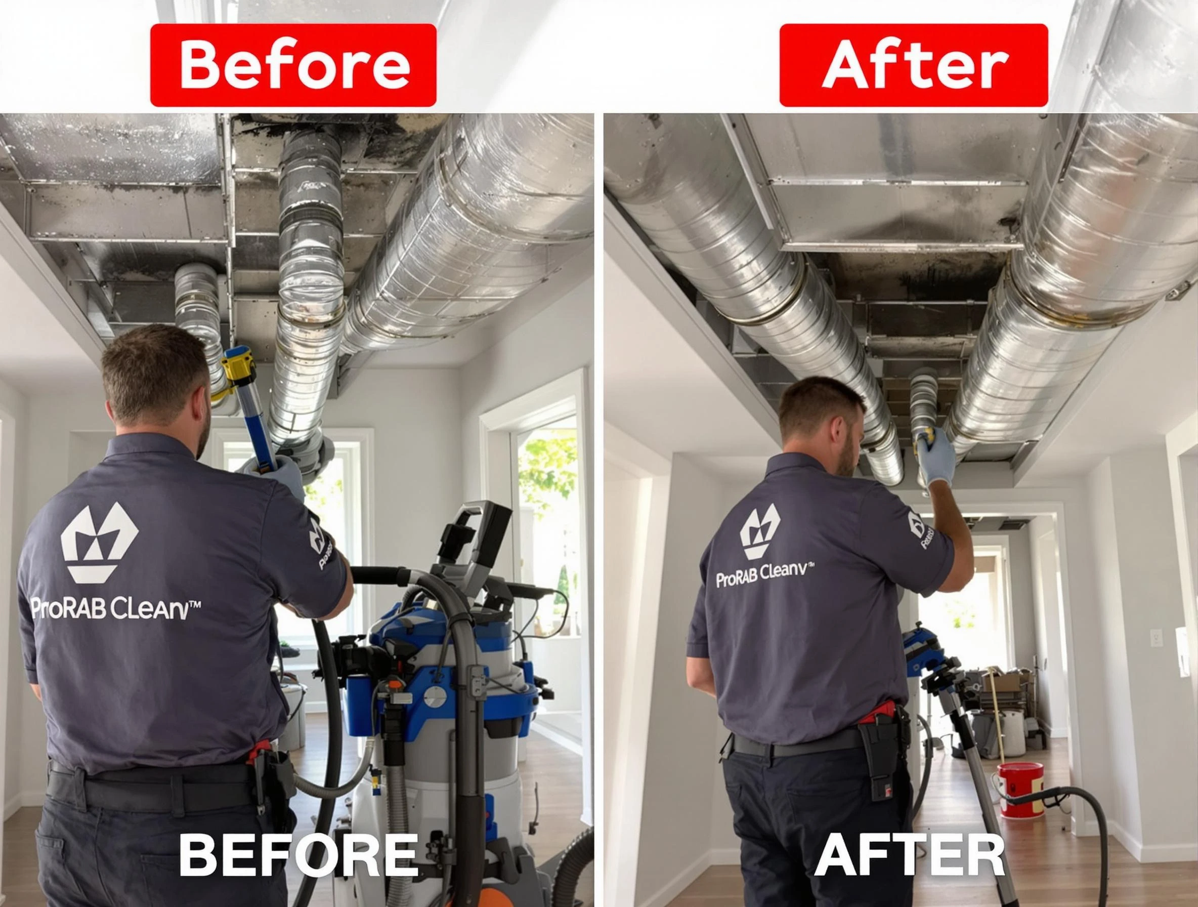 Cherry Creek Air Duct Cleaning expert performing thorough residential duct cleaning in a Cherry Creek home